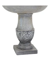 Sunnydaze Decor French Garden Reinforced Concrete Outdoor 2-Tier Water Fountain