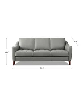 Ersa 83" Top Grain Leather Sofa