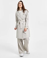 Via Spiga Women's Double-Breasted Belted Trench Coat
