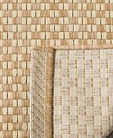 Safavieh Courtyard CY8653 Natural and Cream 8' x 11' Sisal Weave Outdoor Area Rug