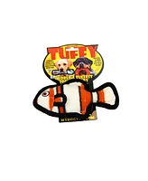 Tuffy Ocean Creature Jr Fish Orange, Dog Toy