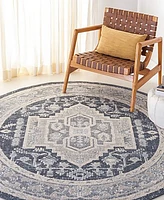 Safavieh Blair Washable 210 BLR210 6'7x6'7 Round Area Rug