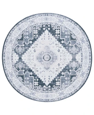 Safavieh Arizona Washable 107 ARZ107 6'x6' Round Area Rug