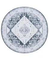 Safavieh Arizona Washable 107 ARZ107 6'x6' Round Area Rug