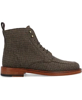 Taft Men's Smith Moc Toe Wool Lace-up Boot