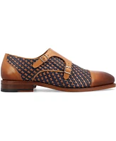 Taft Men's Lucca Double Monk Strap Dress Shoe