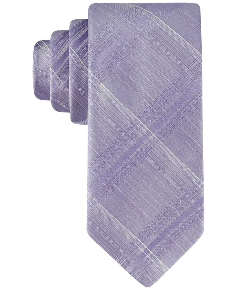 Calvin Klein Men's Briar Plaid Tie