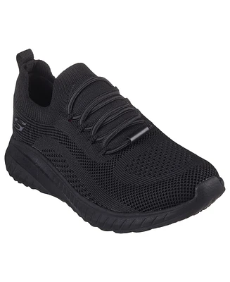 Skechers Women's Work Relaxed Fit: Bobs Sport Squad Chaos Sr Sneakers from Finish Line - Blk