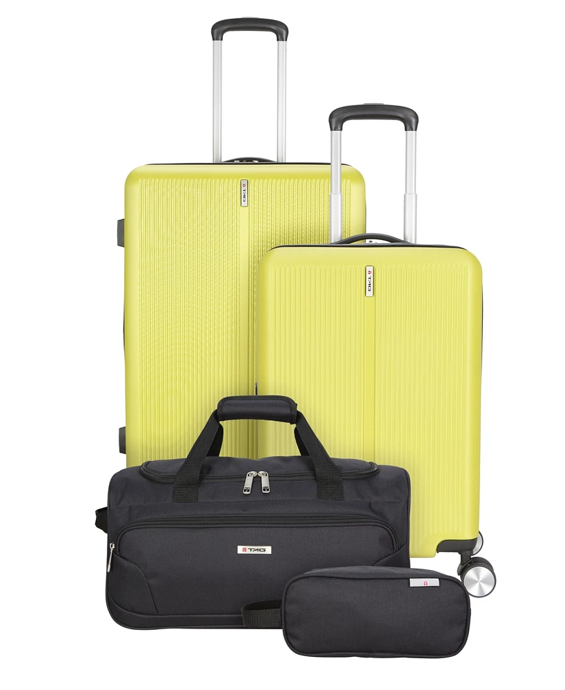 Tag Cityscape 4 Piece Hardside Luggage Set