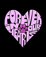 La Pop Art Forever Our Hearts - Men's Word Long Sleeve T-Shirt