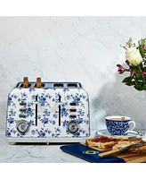 Laura Ashley China Rose 4-Slice Toaster