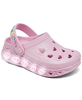 Skechers Toddler Girls' Foamies: Light Hearted Casual Slip-On Clog Shoes from Finish Line