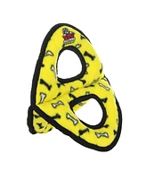 Tuffy Ultimate 3WayRing Yellow Bone, Dog Toy