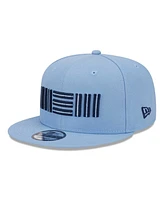 New Era Men's Light Blue Memphis Grizzlies Side Logo 9fifty Snapback Hat