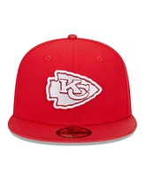 New Era Men's Red Kansas City Chiefs Active Ballistic 59fifty Fitted Hat