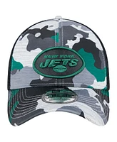 New Era Men's Camo/Black New York Jets Active 39thirty Flex Hat