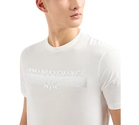 A|X Armani Exchange Men's Metallic Logo Graphic T-Shirt