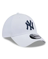 New Era Men's White York Yankees Evergreen 39Thirty Flex Hat