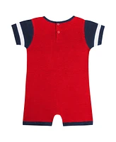 Outerstuff Infant Red Atlanta Braves Fast Pitch Romper