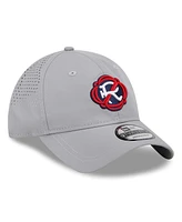 New Era Men's Gray New England Revolution Active 9Twenty Adjustable Hat