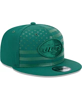 New Era Men's Green New York Jets Independent 9Fifty Snapback Hat