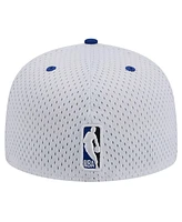 New Era Men's White/Royal La Clippers Throwback 2Tone 59Fifty Fitted Hat