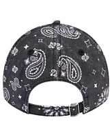 New Era Women's Black Pittsburgh Steelers Paisley 9Twenty Adjustable Hat