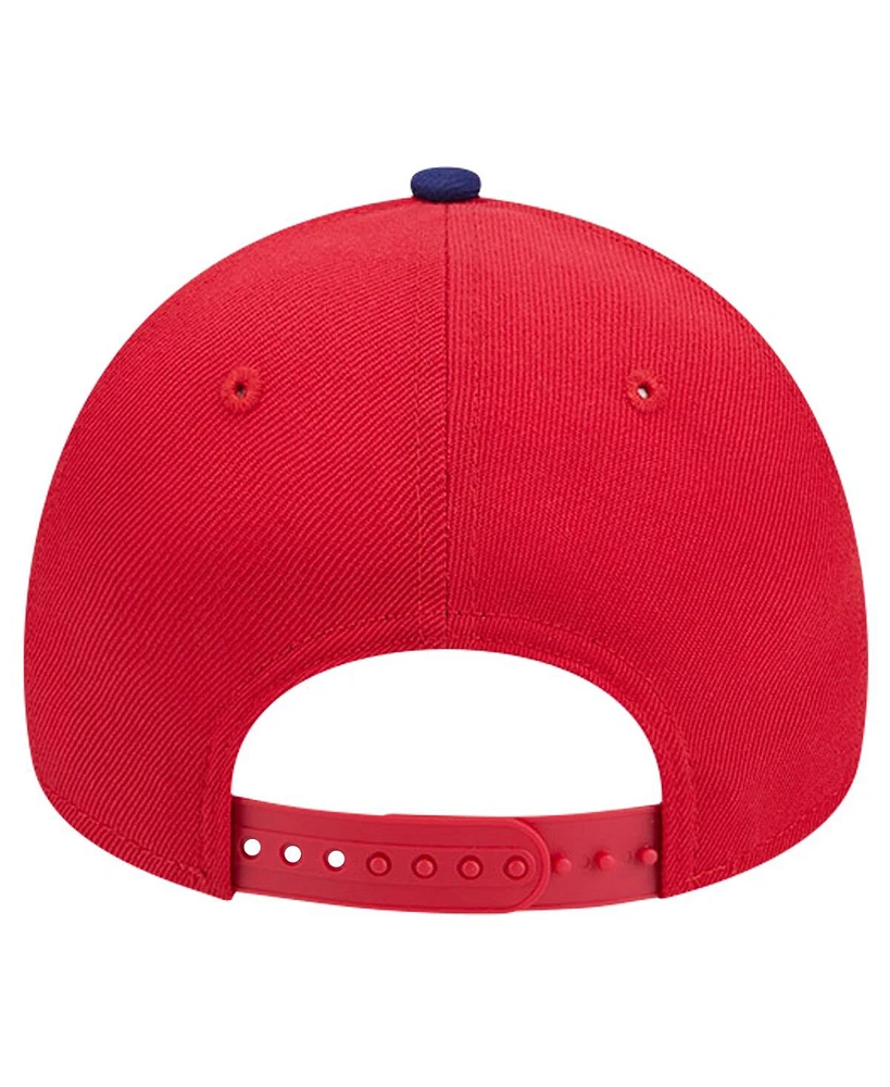New Era Men's Red Fc Dallas 2024 Kick Off Collection 9Forty A-Frame Adjustable Hat