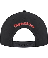 Mitchell Ness Men's Black Columbus Blue Jackets Core Team Script 2.0 Snapback Hat