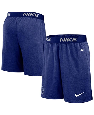 Nike Men's Royal Los Angeles Dodgers Authentic Collection Practice Performance Shorts