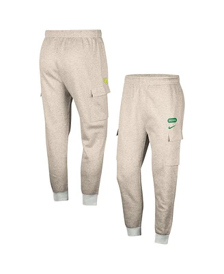 Nike Men's Oatmeal Oregon Ducks Club Cargo Jogger Pants