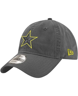 New Era Men's Graphite Dallas Cowboys Volt 9Twenty Adjustable Hat