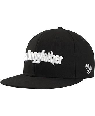 Lids Men's Black Death Row Records Doggfather Fitted Hat