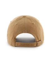 47 Brand Men's Tan Dallas Mavericks Ballpark Clean Up Adjustable Hat
