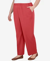 Alfred Dunner Plus Sedona Sky Balanced Average Length Pant