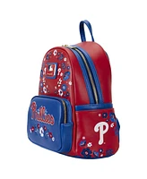 Loungefly Philadelphia Phillies Floral Mini Backpack