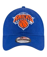 New Era Men's Royal New York Knicks Team 2.0 9twenty Adjustable Hat