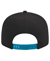 New Era Men's White/Teal Jacksonville Jaguars Throwback Space 9fifty Snapback Hat