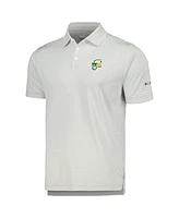 Columbia Men's Gray Wm Phoenix Open Club Invite Omni-Wick Polo