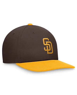 Nike Men's Brown/Gold San Diego Padres Evergreen Two-Tone Snapback Hat