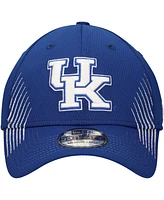 New Era Men's Royal Kentucky Wildcats Active Slash Sides 39Thirty Flex Hat