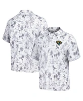 Tommy Bahama Men's Gray Jacksonville Jaguars Cabana Shores IslandZone Tri-Blend Polo