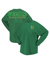 Fanatics Branded Women's Kelly Green Vegas Golden Knights St. Patrick's Day Spirit Jersey T-Shirt