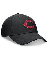 Nike Men's Black Cincinnati Reds Evergreen Club Performance Adjustable Hat