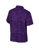 Colosseum Men's Purple Kansas State Wildcats Ozark Button-Up Shirt