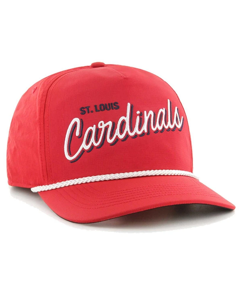 47 Brand Men's Red St. Louis Cardinals Fairway Hitch Adjustable Hat