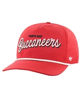 47 Brand Men's Red Tampa Bay Buccaneers Fairway Hitch brrr Adjustable Hat