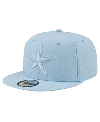 New Era Men's Light Blue Dallas Cowboys Color Pack 9Fifty Snapback Hat