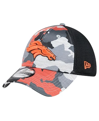 New Era Men's Camo/Black Denver Broncos Active 39Thirty Flex Hat