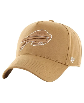 47 Brand Men's Tan Buffalo Bills Ballpark Mvp Adjustable Hat